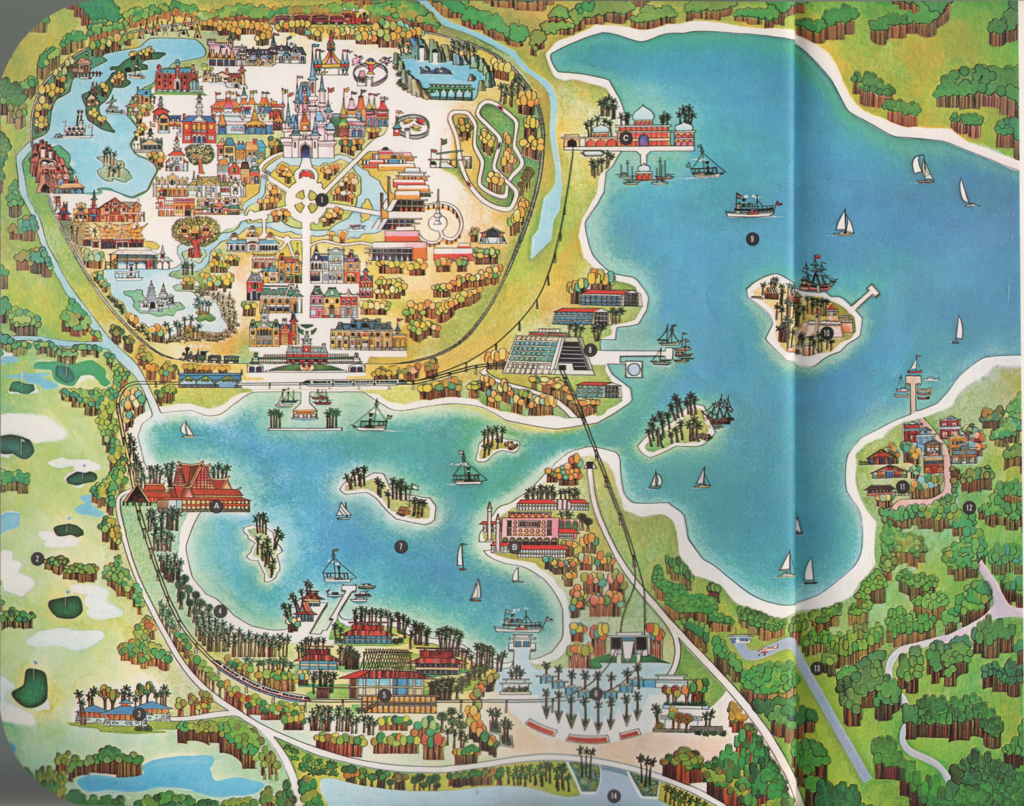 Story of Walt Disney World book editions