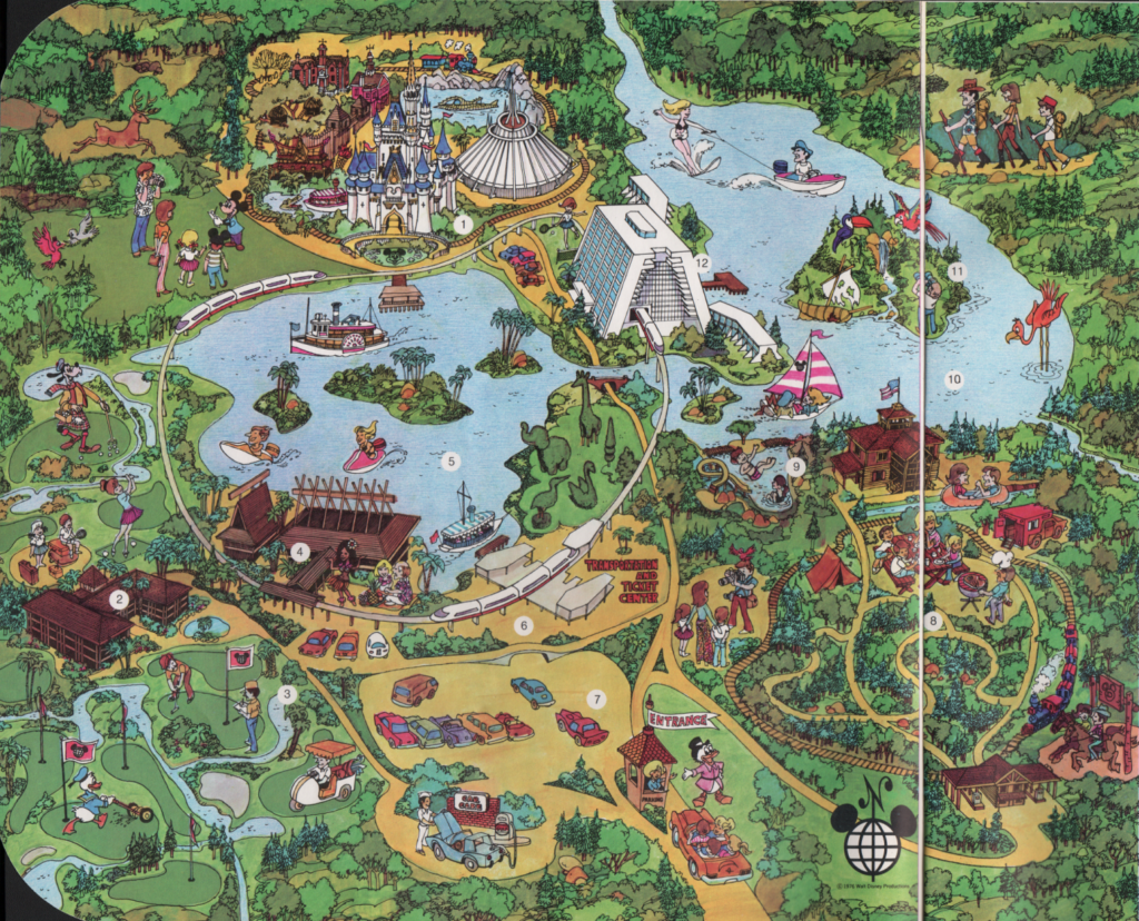 Story of Walt Disney World book editions