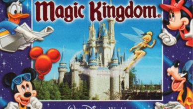 magic kingdom postcard