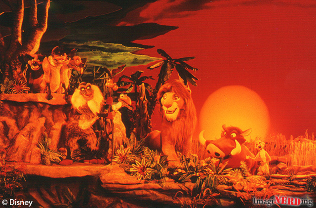 legend of the lion king postcard Disney