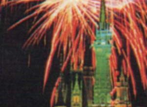 fantasy in the sky magic kingdom Disney postcard