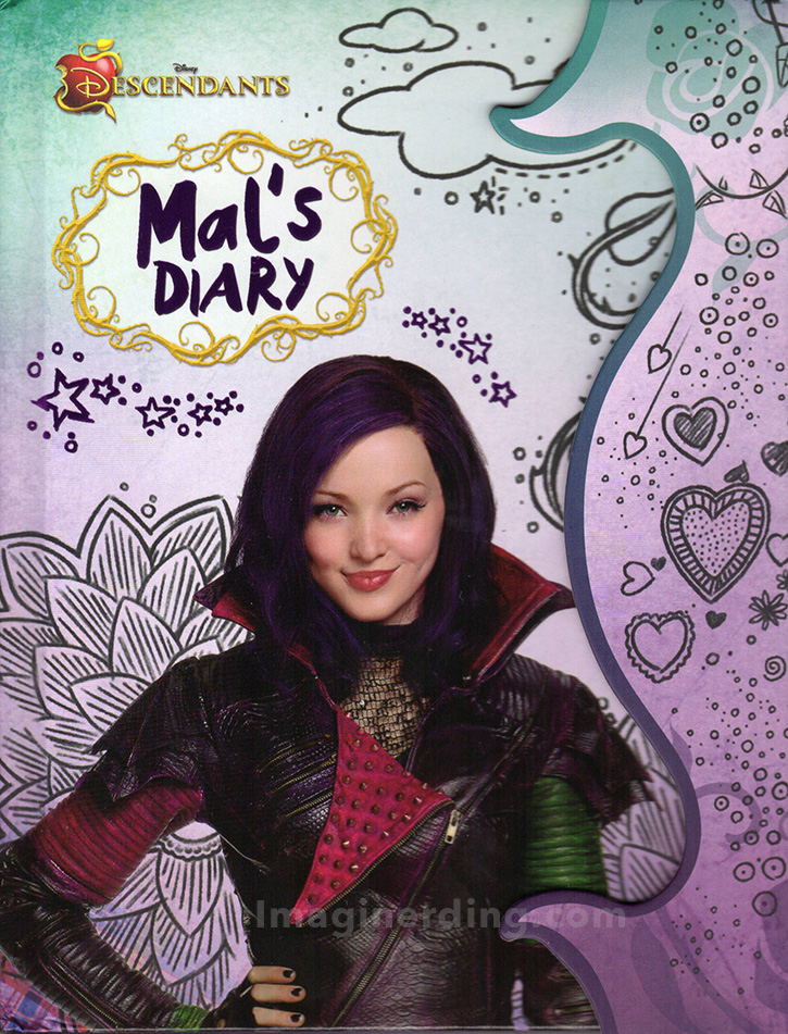 Disney Descendants Mal's Diary by Tina Mcleef disney books