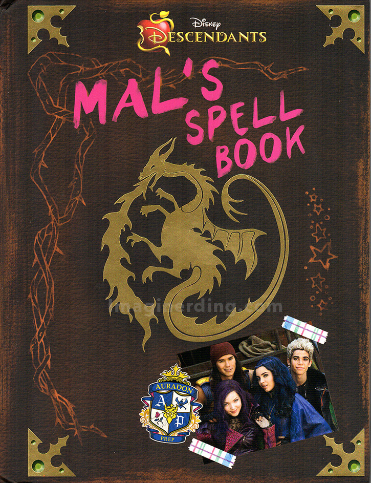 Disney Descendants Mal's Spell Book byTina McLeef disney books