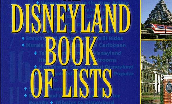 Disneyland Book of Lists Review