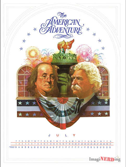 WED EPCOT Center Countdown Calendar