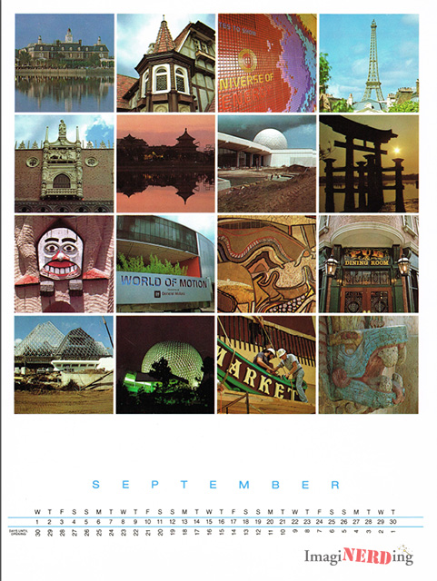 WED EPCOT Center Countdown Calendar