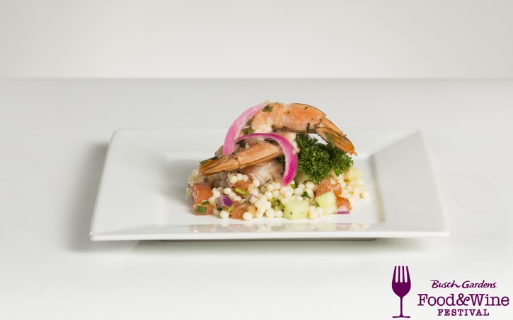 2016_Busch Gardens Food and Wine Festival_Pickled Shrimp with Cous Cous