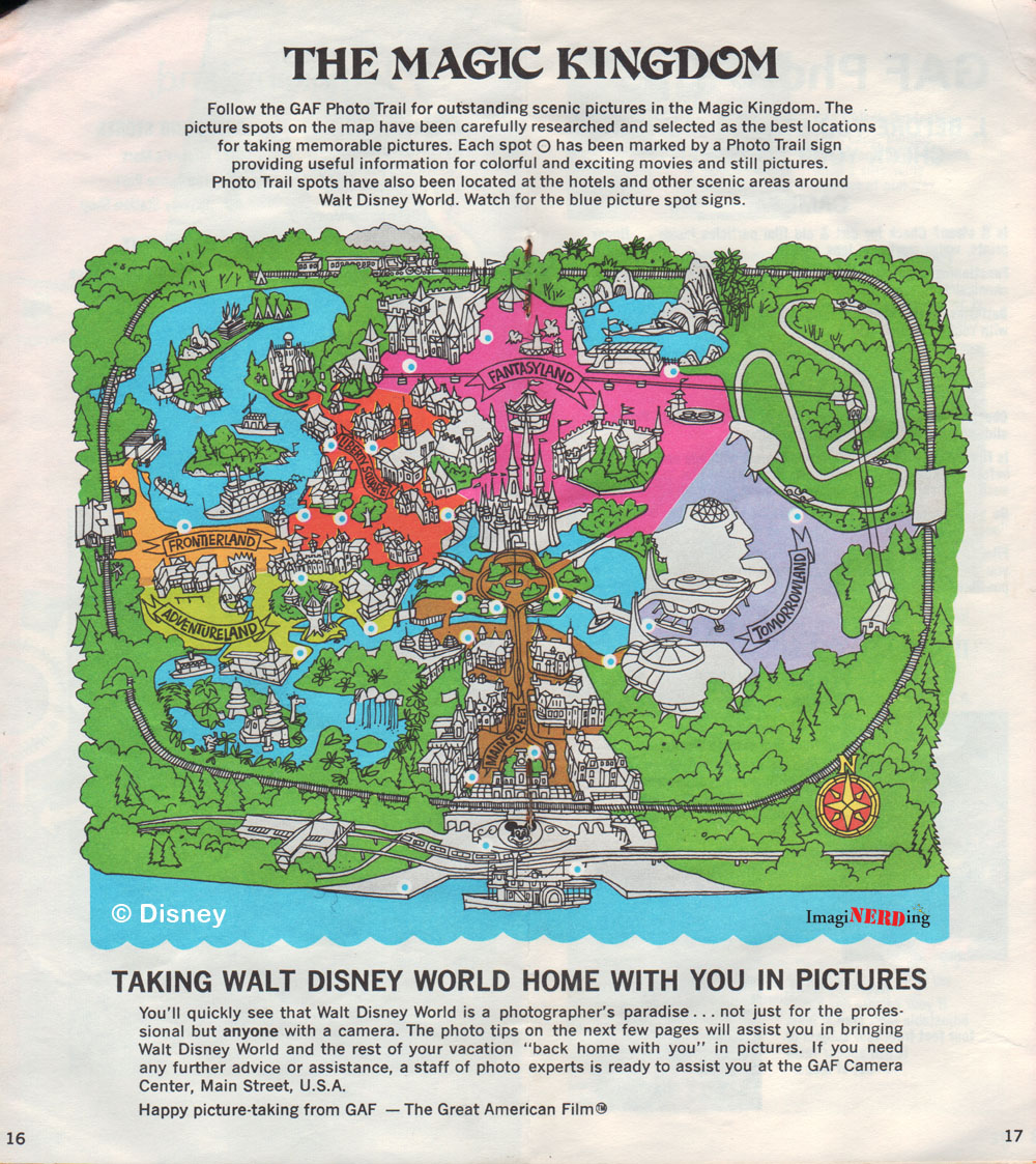 Magic Kingdom Maps Galore! - ImagiNERDing