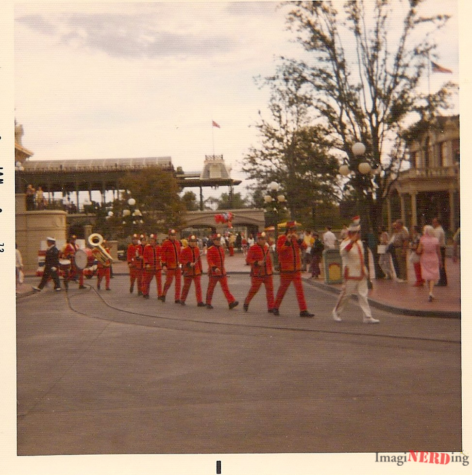 vintage magic kingdom photos Walt Disney World Band on Main Street, USA!