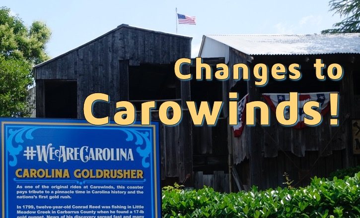changes at carowinds