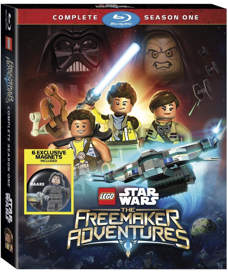 Star Wars LEGO Freemaker Adventures on Blu-ray!