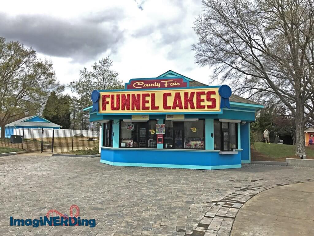 county fair carowinds funnel cakes