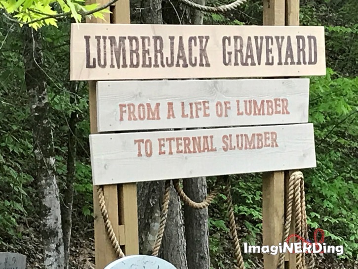 Dollywood Lumberjack Graveyard