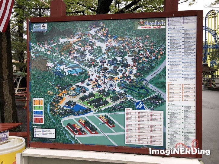 knoebels park map