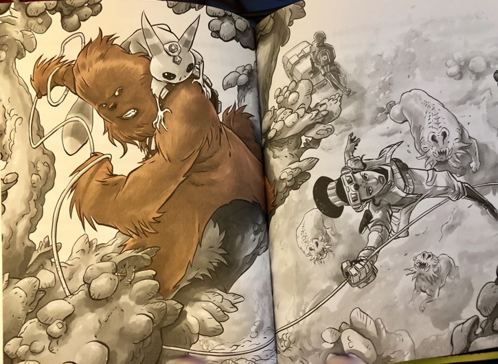 The Mighty Chewbacca in the Forest of Fear