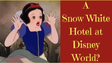 Snow White hotel at Disney