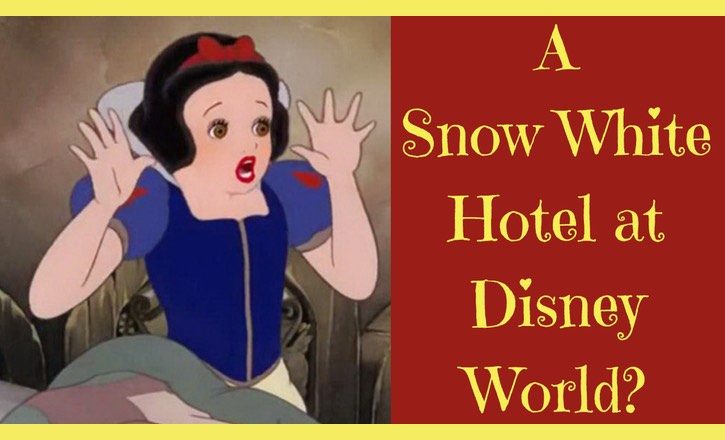 Snow White hotel at Disney