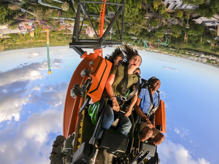 A behind the scenes look at Busch Gardens' new roller coaster