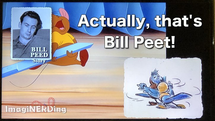 Cinderella story artist Bill Peet mistake