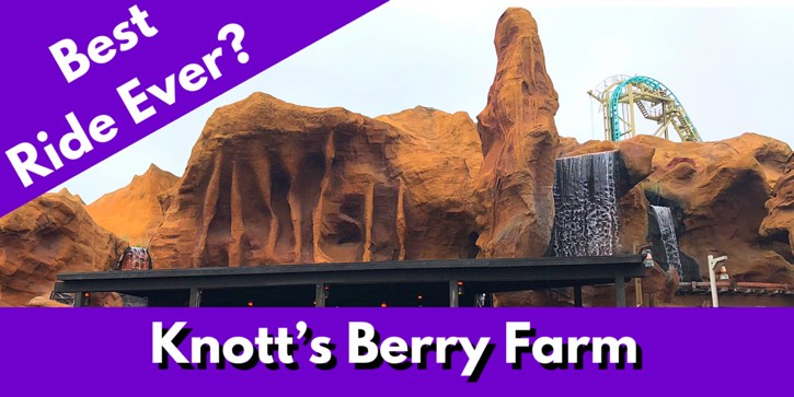 knott's berry farm theme park vlog