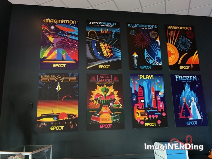epcot experience attraction posters
