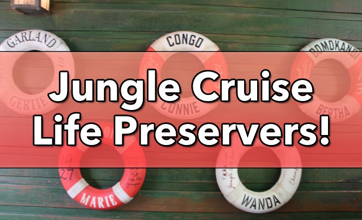 jungle cruise life preservers
