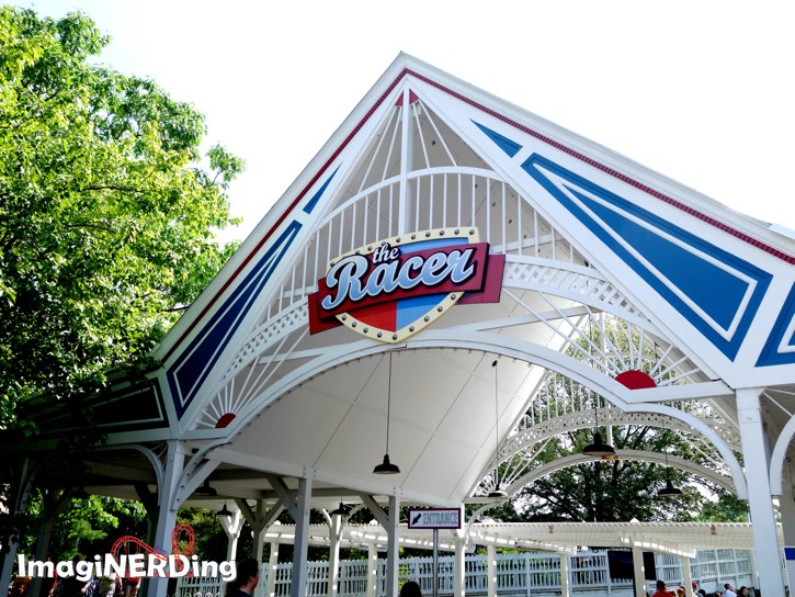 the racer at kings island: a ride through time