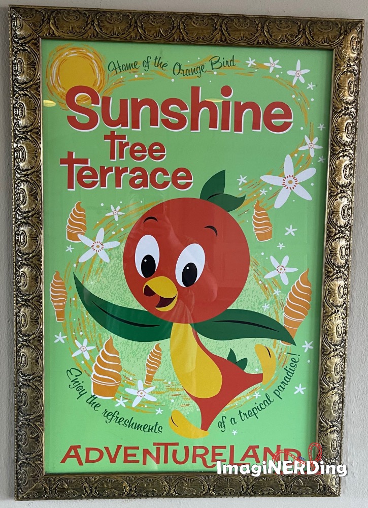 little orange bird sunshine terrace main street attractions posters