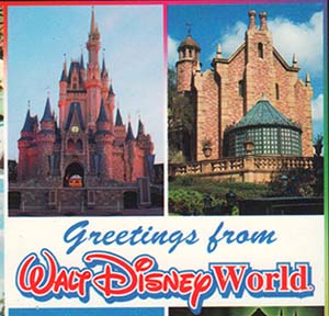 WYWHW: Greetings from Walt Disney World Postcard