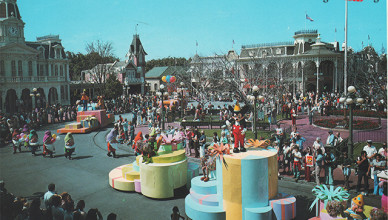 mickey's 50th birthday parade
