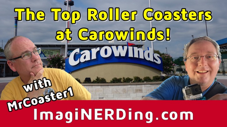 top roller coasters at carowinds