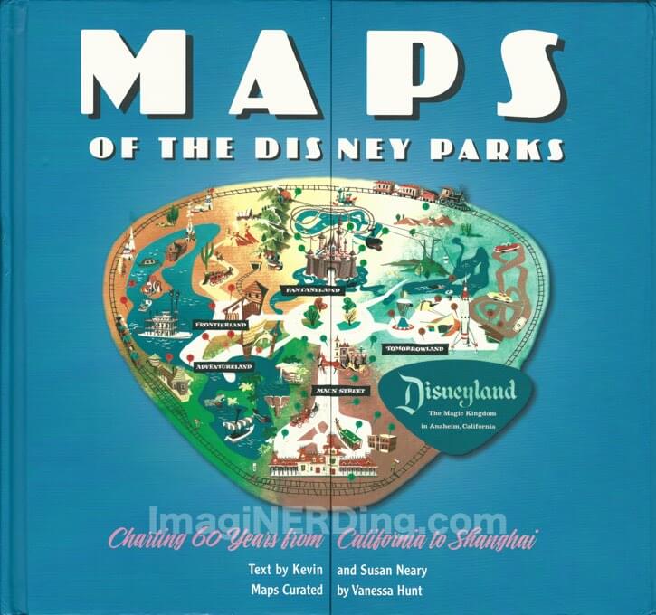 maps the Disney parks book