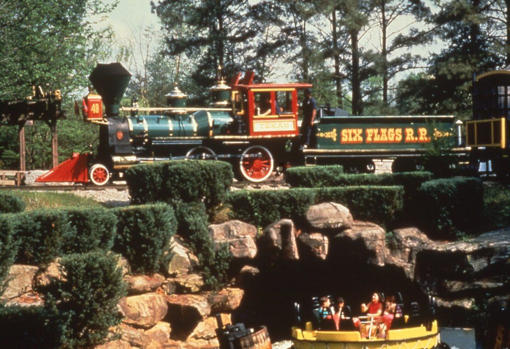 Six Flags Railroad