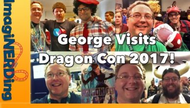 George visits dragon con 2017