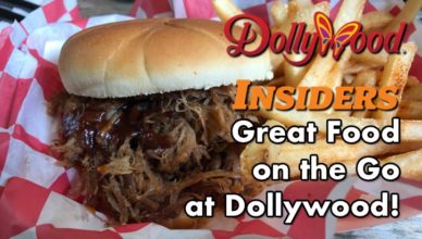 great food on the go at Dollywood Dollywood insiders