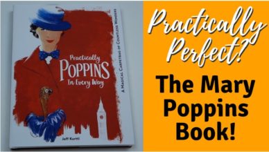 The YouTube thumbnail for George's sneak peak video of the Practically Poppins book by Jeff Kurtti