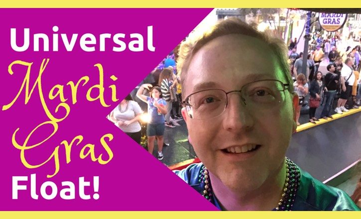 universal mardi gras float