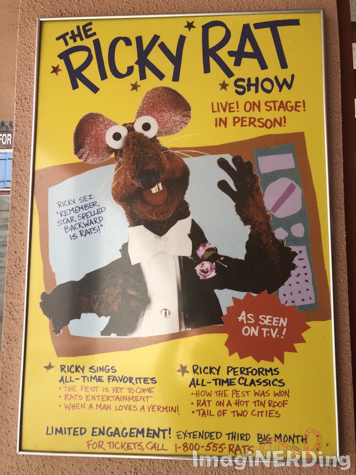 Ricky Rat Show at MuppetVision