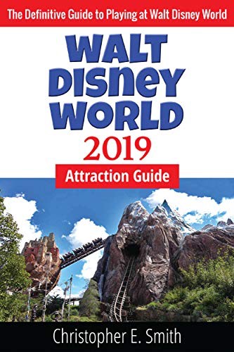 cover of the walt disney world attractions 2019 guide book