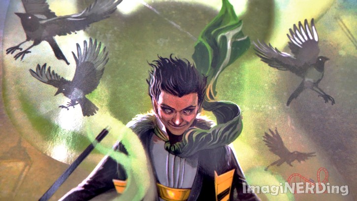 A close-up image of the cover of the book Loki: Where Mischief Lies
